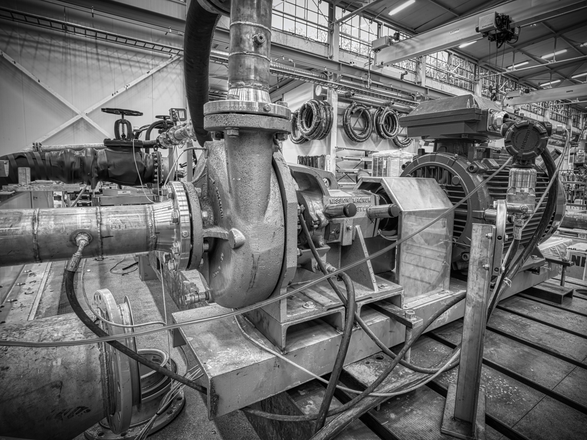 Industrial pump photo by Christian Egeberg