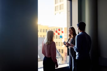 Konsulenter som jobber med innovasjon